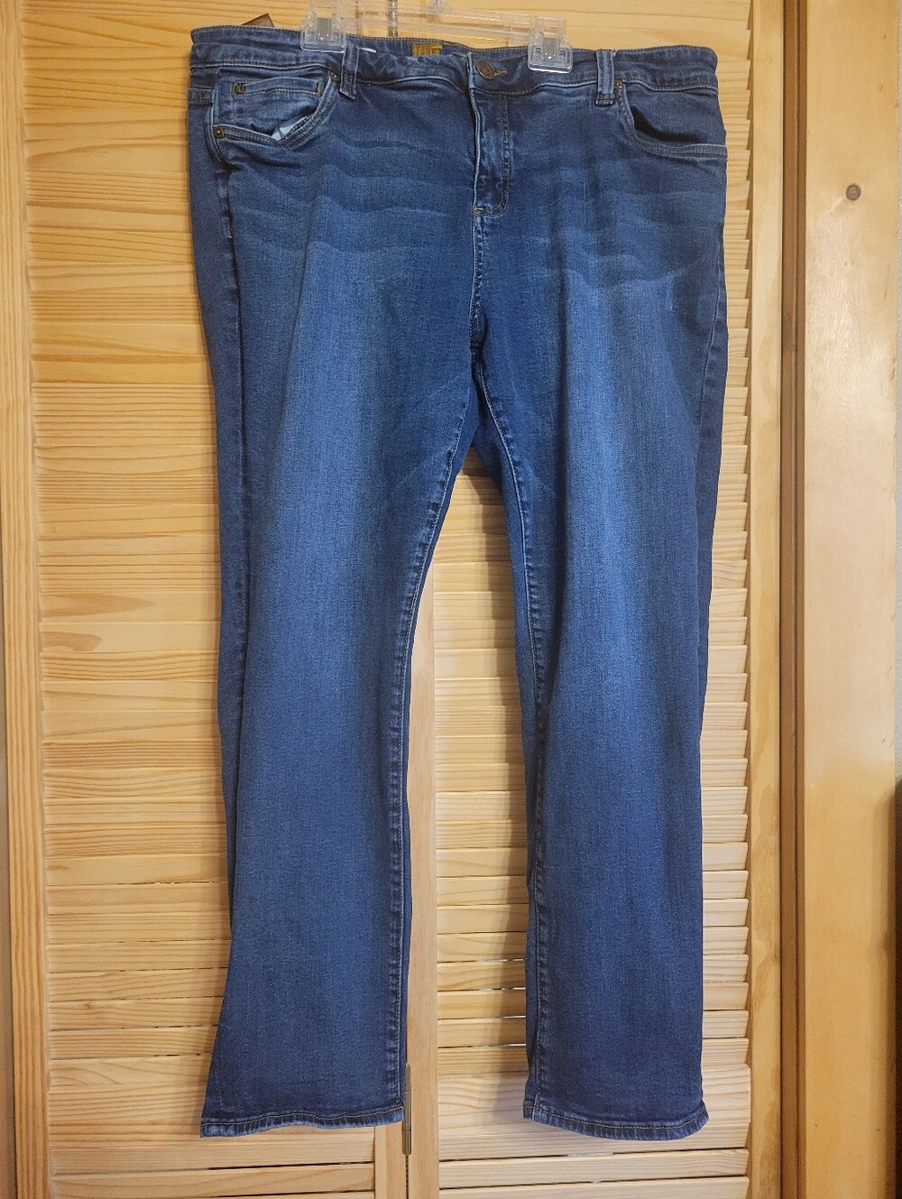 Kut from the Kloth Dark Blue Denim Jeans Size 18w